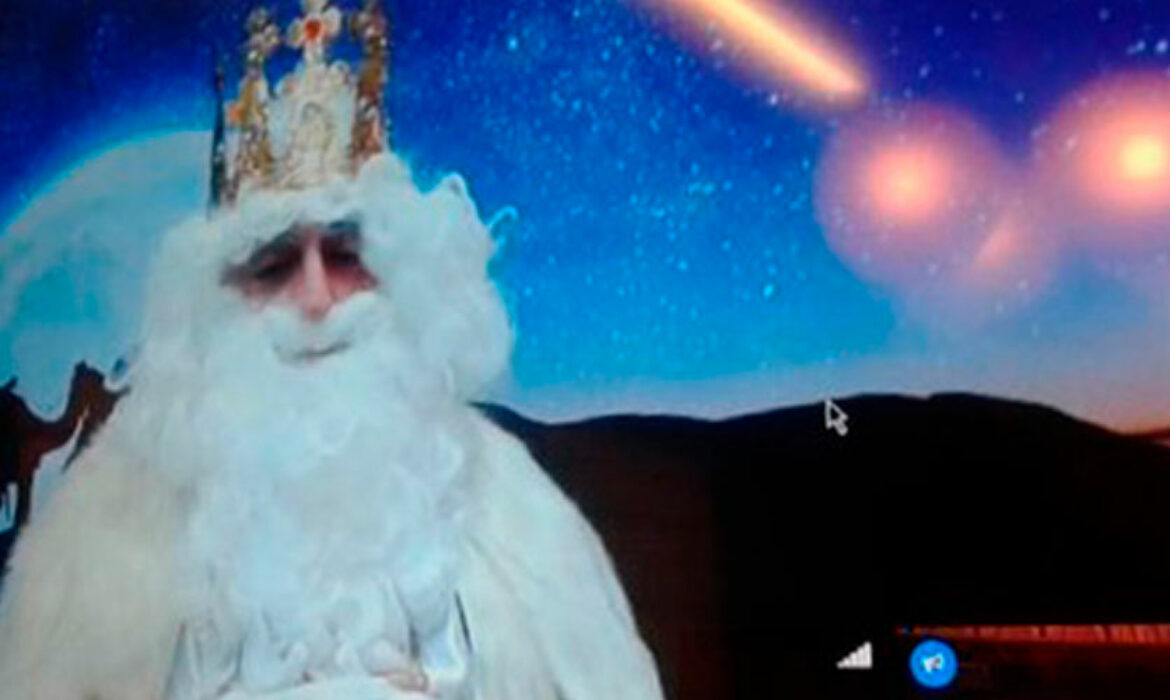 Videoconferencias solidarias con los Reyes Magos y Papá Noel