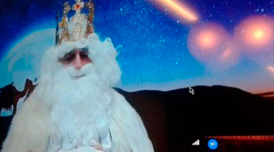 Videoconferencias solidarias con los Reyes Magos y Papá Noel